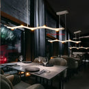 Ljojo Modern Aluminum Pendant Light Sleek Bar Designer Lighting Fixtures