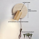 Ljojo LED Wall Lamp Bedroom Bedside Up Down Rotate Stair Light