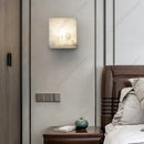 Marble Wall Sconce Light Fixture Square Bedroom LED Lamp by Ljojo