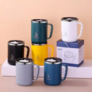 Ljojo 500ml Stainless Steel Vacuum Flask Coffee Cup Insulated Thermal Water Bottle