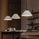 Nordic Pleated Fabric Led Pendant Lights for Dining Room Kitchen Chandelier by Ljojo
