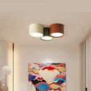 Modern Nordic LED Cylinder Spotlight Ceiling Light by Ljojo for Home Decor and Kitchen Chandelier
