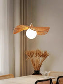 Nordic Wabi-Sabi Paper Hemp Rope LED Pendant Lights Chandelier by Ljojo