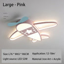 Airplane LED Ceiling Light Fixture for Kids Room by Ljojo - Creative Cartoon Nursery Lamp