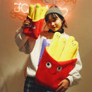 Hamburg Fries Plush Snacks Pillows by Ljojo: Creative Birthday Gifts for Girls