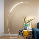 Ljojo LED Floor Lamp Black White Modern Indoor Lighting Fixtures