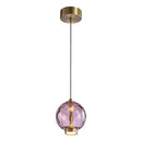 Italian Glass Pendant Lamp Modern Led Chandelier for Living Bedroom Kitchen Island Dining Table by Ljojo