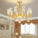 European Crystal Pendent Lamp LED for Living Room. By Ljojo, Enhance Your Home Décor Today!