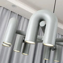 LED Pendant Chandelier U-Shape Design Minimalist Home Room Decoration Light by Ljojo