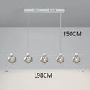 Ljojo Luxury Crystal Chandelier Pendant Light for Dining Room & Living Room Decor