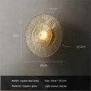 Nordic Minimalist Sunshine Flower Wall Chandelier Light Fixture for Bedroom by Ljojo