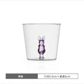 Ljojo 3D Christmas Theme Glass Mug Cup - 300ml - Creative Gift for Girls, Kids, Lovers