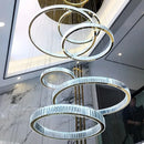 Ljojo Luxury Crystal Chandelier Pendant Light for Home Decoration and Indoor Lighting