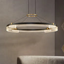 Ljojo Minimalist Ceiling Ring Chandelier Pendant Light for Dining & Living Room