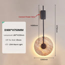 Ljojo Luxury Marble Wall Lamp Golden Copper Sunset Home Decor