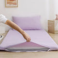 Ljojo 360° Zipper Mattress Protector Cover for Single/Double Beds - 90/150cm