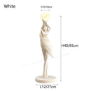 Ljojo Modern Art Floor Lamp Humanoid Sculpture LED Lighting for Living Room Atmosphere