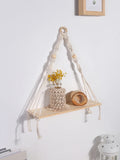 Ljojo™ Macrame Floating Wall Shelf for Modern Home Decor