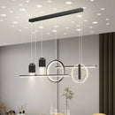 Nordic Long Pendant Lights | Kitchen Island Chandelier by Ljojo