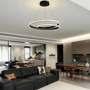 Modern Ring Hall LED Hanging Lamps Exquisite Home Decoration for Living Dining Bedrooms by Ljojo