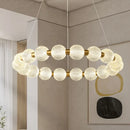 Nordic Simple Ball Led Dining Chandelier for Living Room Kitchen Bedroom by Ljojo