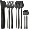Ljojo 16-Piece Stainless Steel Christmas Dinnerware Set Luxury Cutlery & Tableware