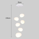 Ljojo LED Pendant Light Chandeliers for Living Room Staircase Indoor Lighting