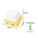LED Night Lights Bedside Table Lamp USB Rechargeable Decor Baby Bedroom Decoration by Ljojo