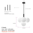 Modern Glass Pendant Lights Luxury Chandelier Hanging Lamps by Ljojo
