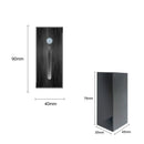 3W LED Stairs Light Wall Lamp Motion Sensor Night Light by Ljojo - Aluminum Foot Stairway Decor