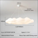 Ljojo Modern Acrylic Cloud Shape Chandelier for Living Room Bedroom Decor