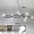 Modern Glass Chandeliers | LED Pendant Lights for Living Room | Ljojo Lighting