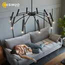 Ljojo Minimalist Ceiling Chandelier G9 Light Fixtures for Home Interior Lighting
