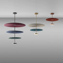 Ljojo Circular Art Decoration Fabric Pendant Light Modern Minimalist Creative Danish Designer Bedroom Dining Room