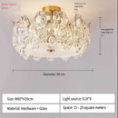 Cream French Ceiling Lamp for Romantic Rooms by Ljojo
