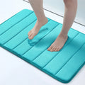 Ljojo Memory Foam Bathroom Mat: Super Absorbent Non-Slip Rug for Home Bathtub Shower Room