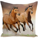 Animal Horse Printed Cushion Cover by Ljojo - Sofa Decor Pillowcase