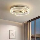 Nordic LED Ceiling Lamp Minimalist Round Living Room Bedroom Kitchen Ljojo