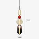 Italian Colored Glass Candy LED Pendant Light Fixture for Kitchen by Ljojo
