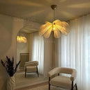 Vintage Wabi Sabi Fabric Pendant Light | Japanese Style Chandelier for Living Room - Ljojo