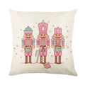 Christmas Party Pillowcase with Santa Claus & Snowman Print for Home Decoration by Ljojo.
