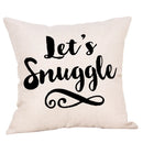 Ljojo Linen Pillow Cover 45X45CM - Decorative Cushion for Home Sofa