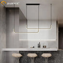 Ljojo LED Dining Room Ceiling Lamp - Modern Stylish Strip Design