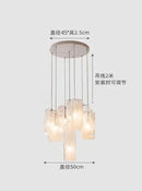 Ljojo Luxury Italian Chandelier High End Ceiling Light for Living Dining Bedroom