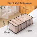 Ljojo™ Bra & Underwear Storage Box: Wardrobe Organizer for Panties, Socks, Clothes