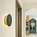 Ljojo Marble Sconce Light: Elegant LED Wall Lamp for Bedroom, Living Room & Entryway