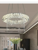Dimmable LED Chandeliers Modern Crystal Smart Lighting For Dining room Kitchen Living room Lamp Chandelier by Ljojo