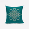 Ljojo Mandala Boho Retro Designer Linen Cushion Cover 45*45cm for Sofa