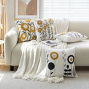 Embroidered Simple Pillowcase Cojines 45X45 for Living Room Bedroom Sofa Decor by Ljojo