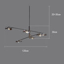 Ljojo LED Chandeliers for Modern Living Room Indoor Lighting